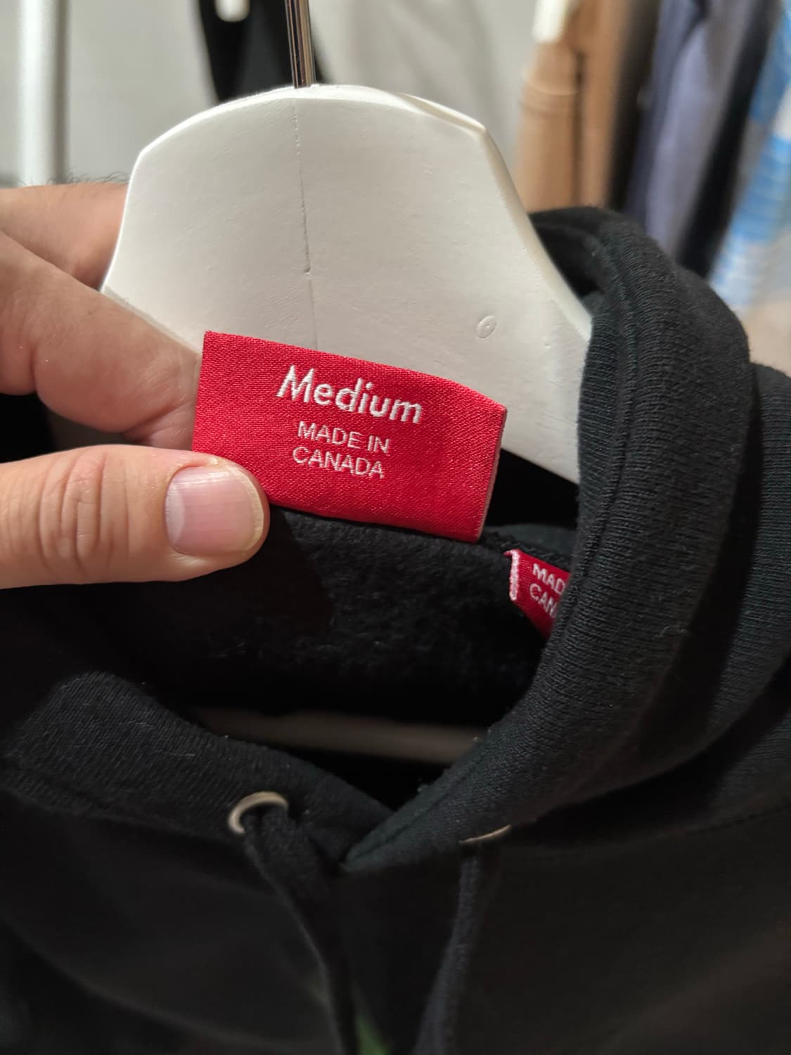 슈프림 1997 애플로고 후드티 상품이미지2