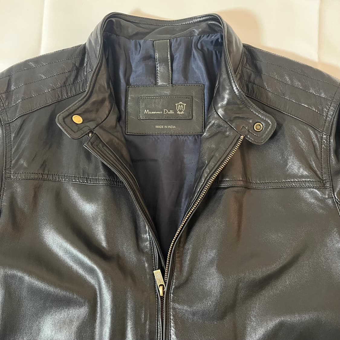 마시모두띠 리얼레더 자켓 상품이미지6
