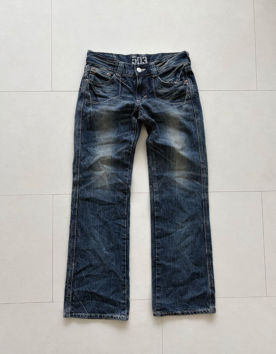edwin) semi bootcut denim 상품이미지2