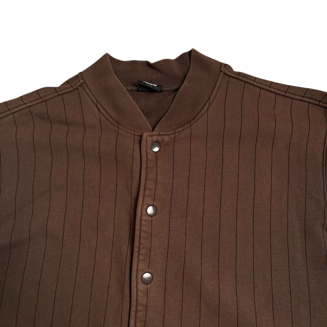 파워 투 더 피플 스트라이프 스웻 봄버 자켓 상품이미지3