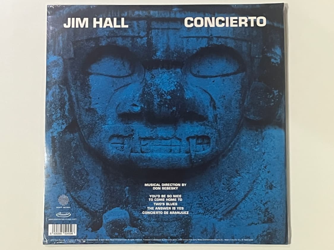 Jim hall concierto lp 상품이미지3