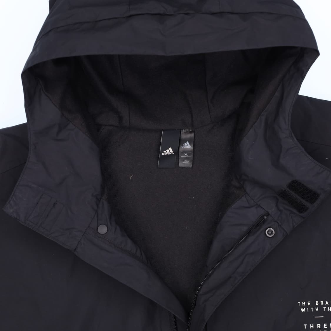 105 아디다스 기모 후드 바람막이 N7441 상품이미지4