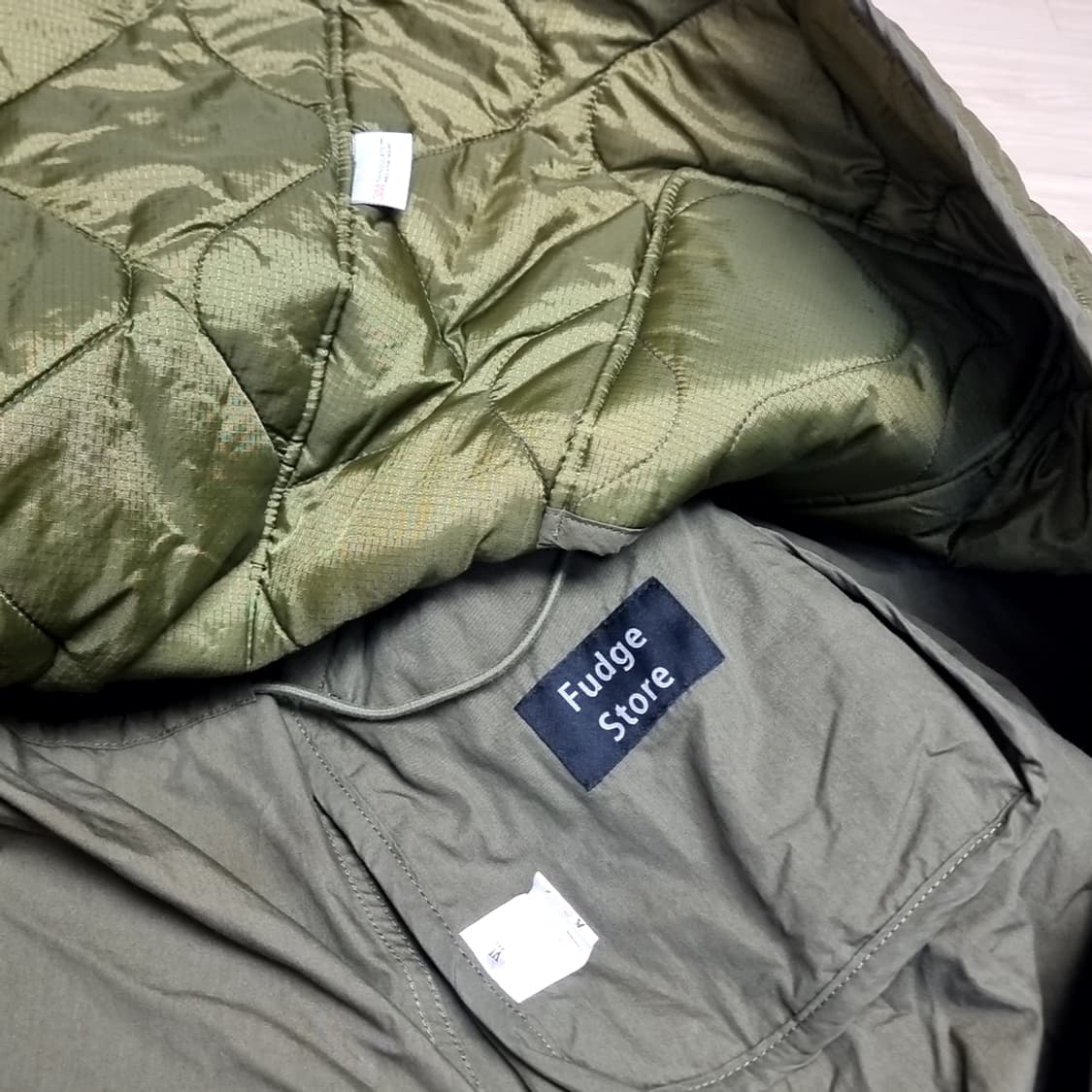 FUDGE 미군 m65  피쉬테일 개파카(100-110) 상품이미지7