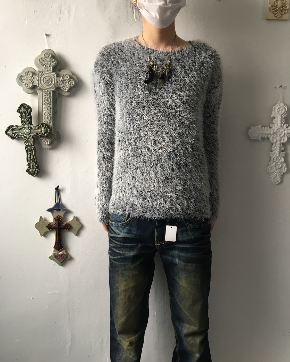 Fluffy knit 상품이미지1