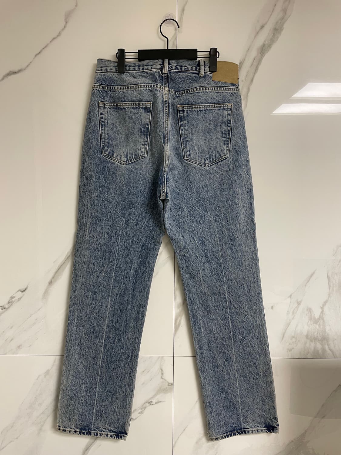 자라 오리진 라이트 블루 스트레이트 진 31사이즈 상품이미지6