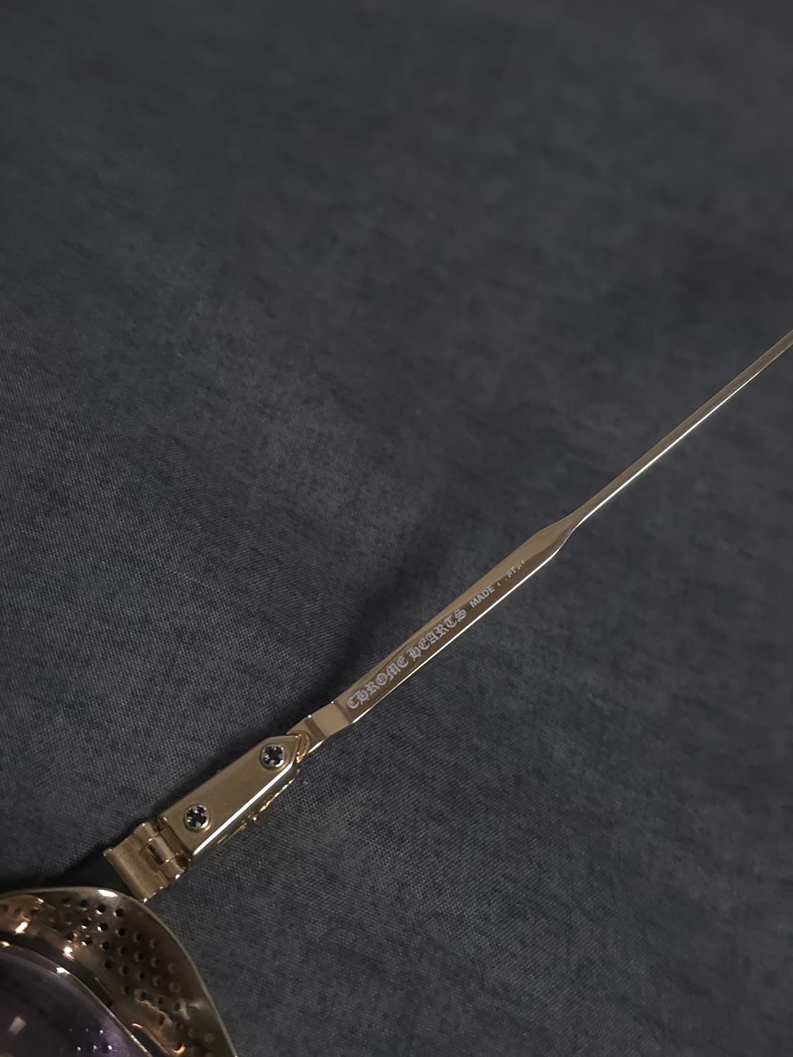 [OS] 크롬하츠 르그마 안경 매트블랙 골드 상품이미지8