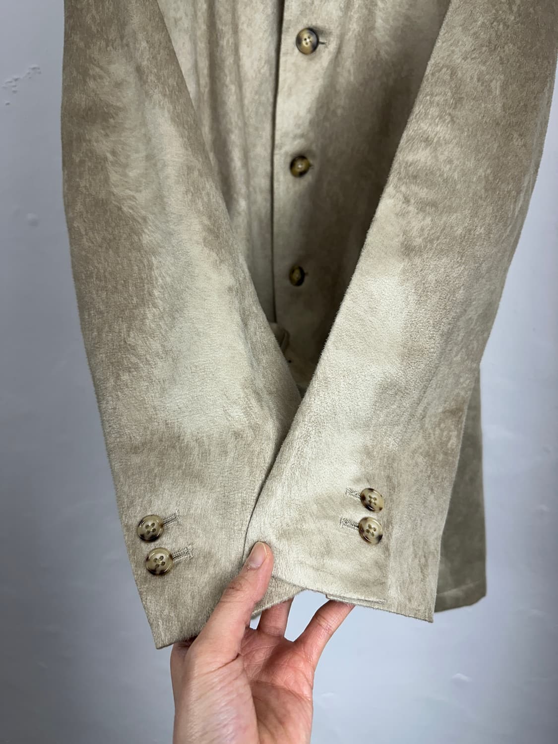 Tornado Mart Patterned Suede Jacket 상품이미지5