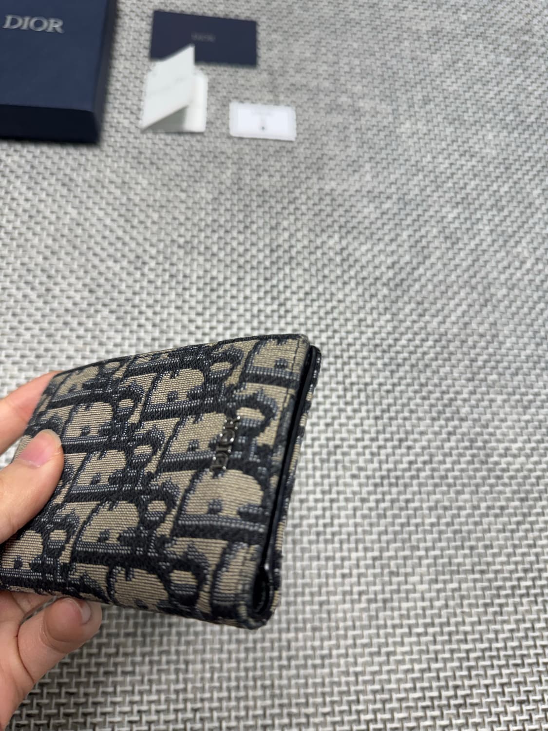 디올 오블리크 오거나이저 카드지갑 상품이미지3