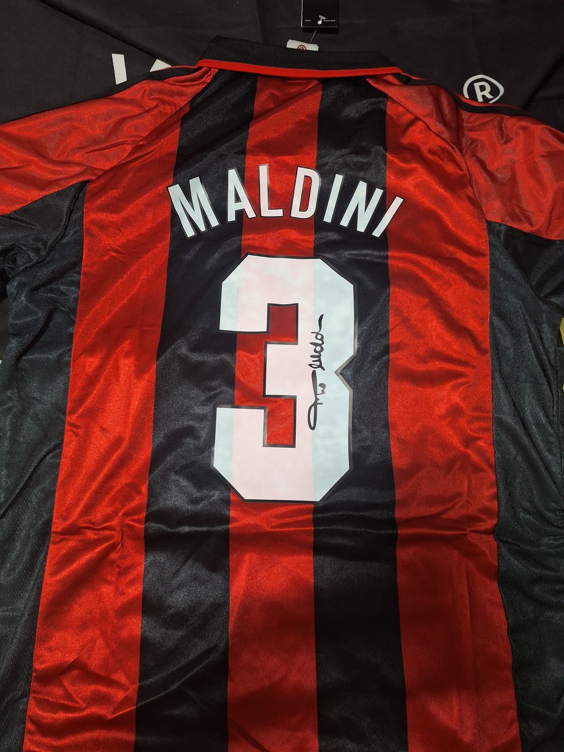 Opel레트로 ac밀란 축구유니품 oem 반팔 말디니 상품이미지2