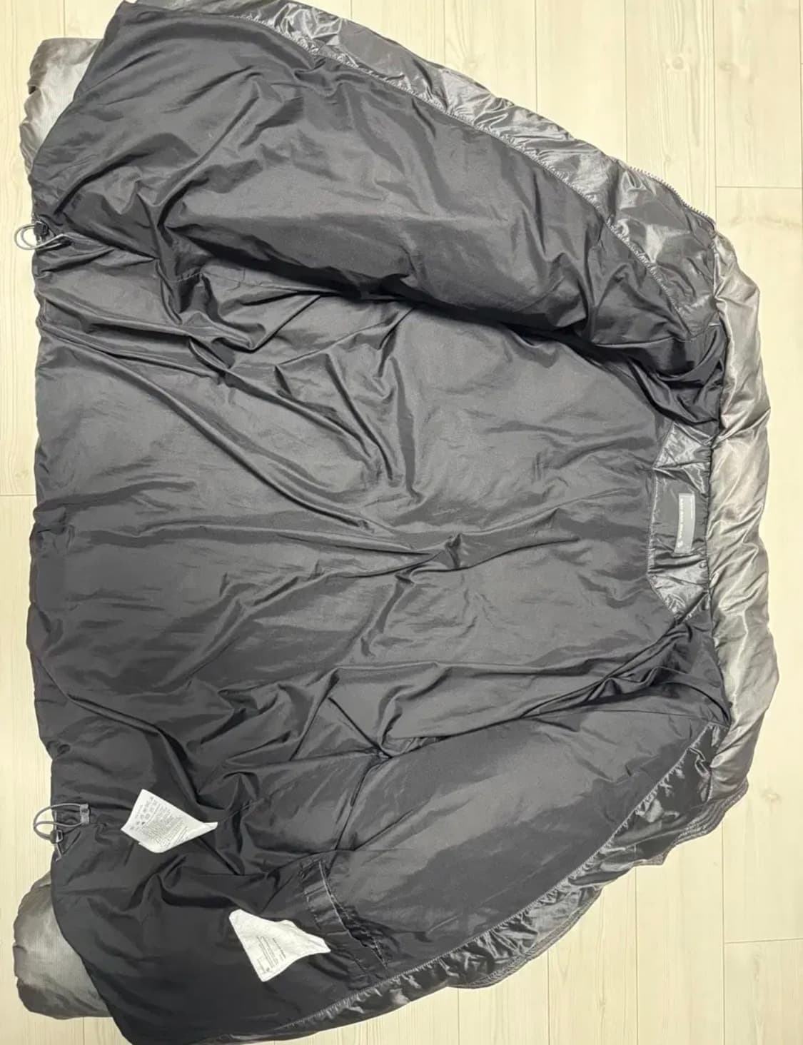 산산기어 푸퍼 자켓 블랙 (XL) 3사이즈 상품이미지4