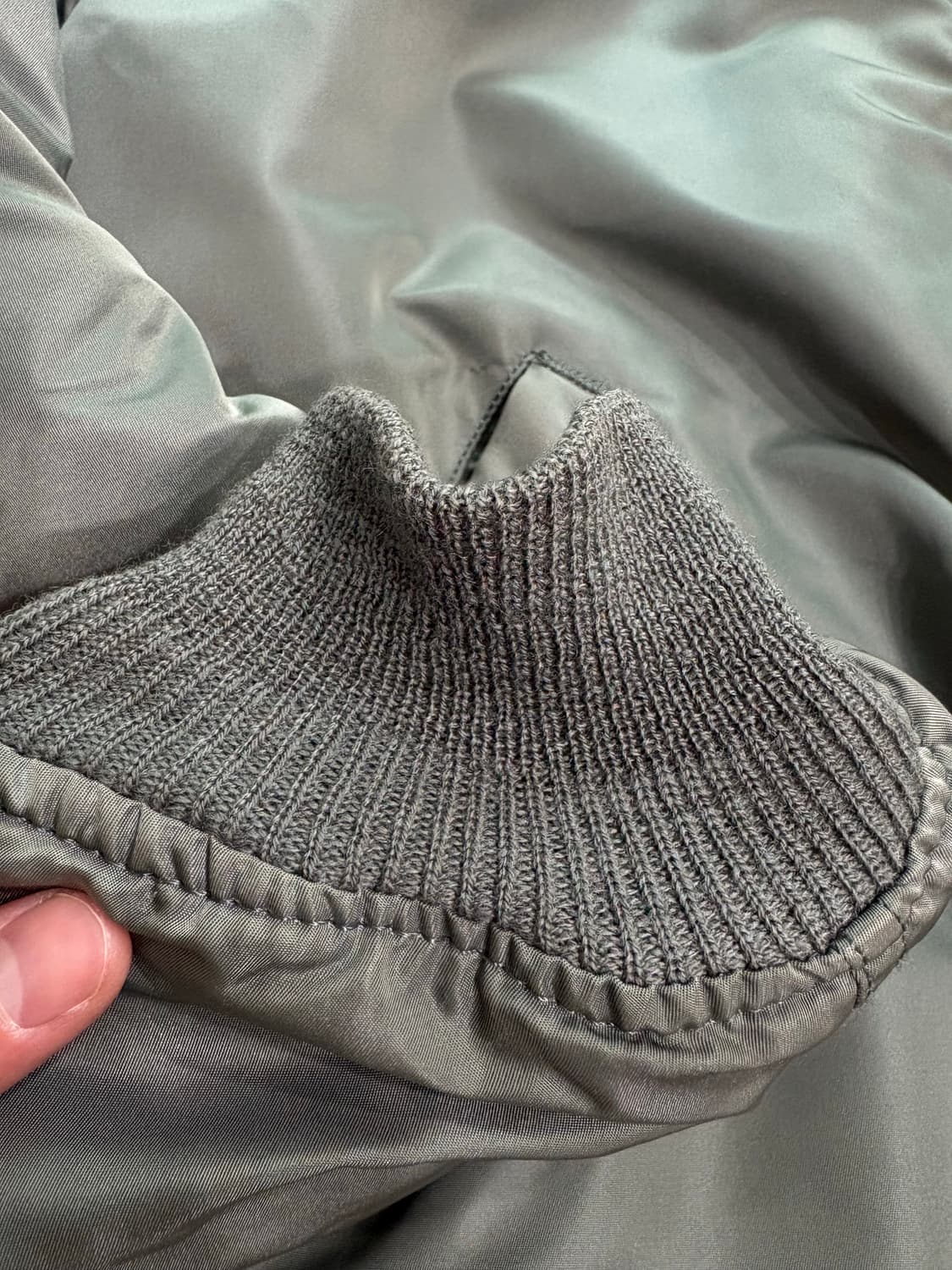 L) 알파인더스트리 1968정밀복각 ma1판매 상품이미지5