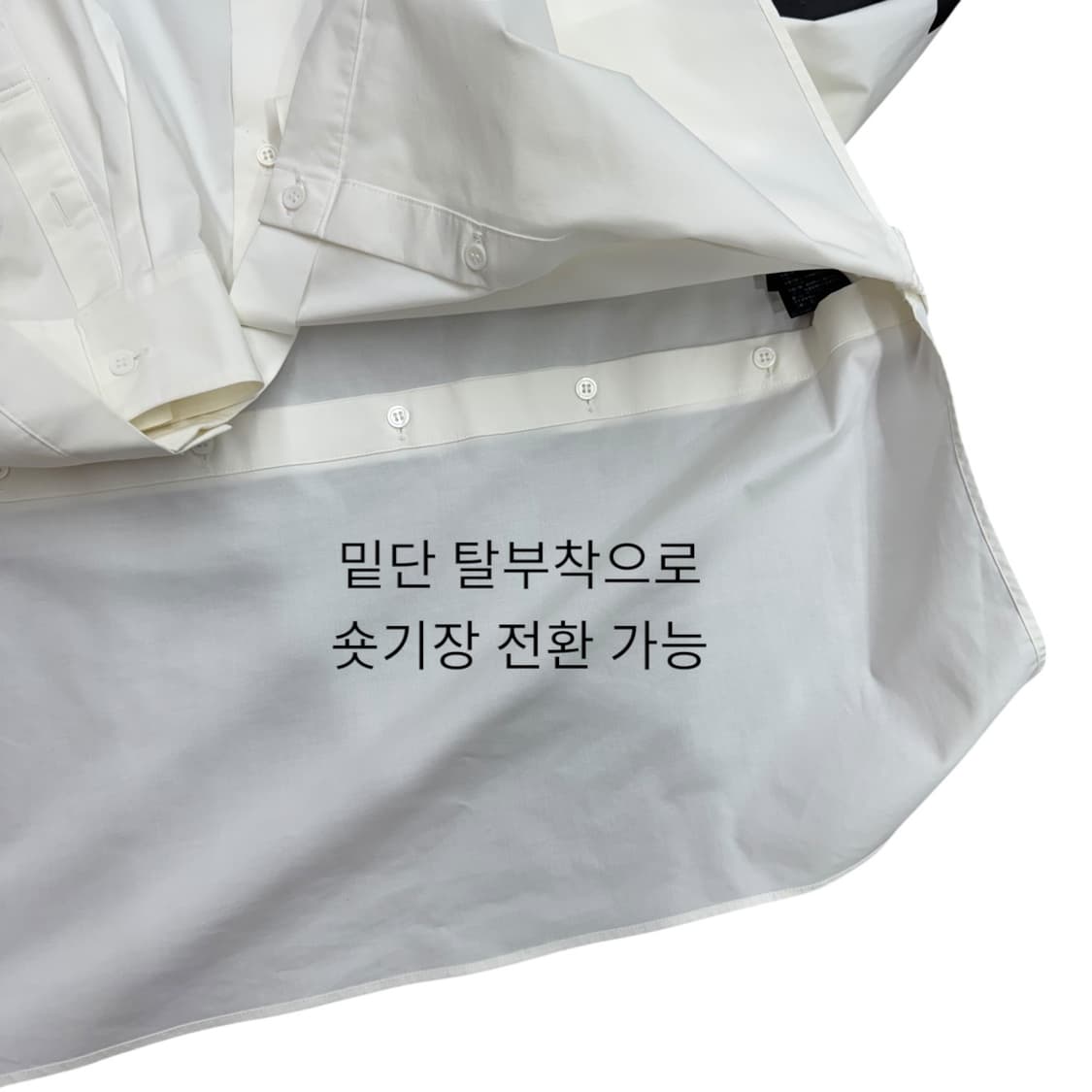 올모스트블랙 암프린트 셔츠 made in JAPAN (M)    상품이미지6