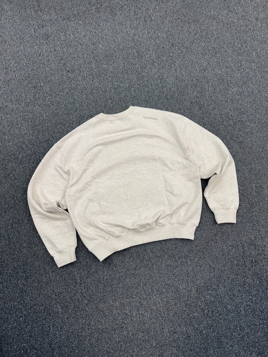 M)SATUR 빈티지 호텔 프린팅 스웻셔츠 상품이미지3