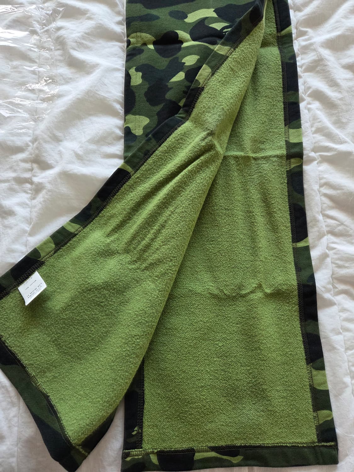 bape 카모 기모 롱 배너타올 상품이미지3