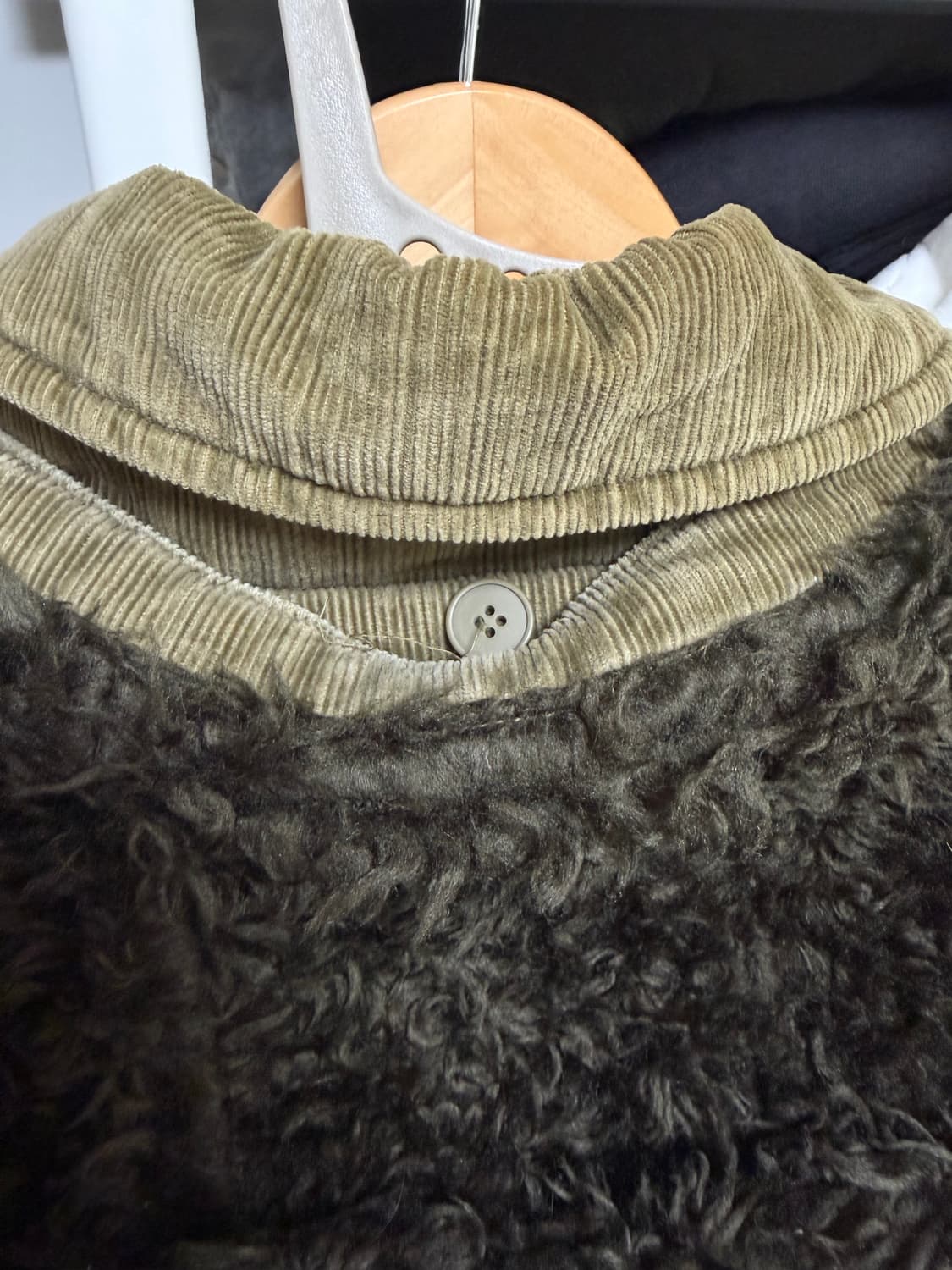 라코스테 코듀로이 후드코트 상품이미지5