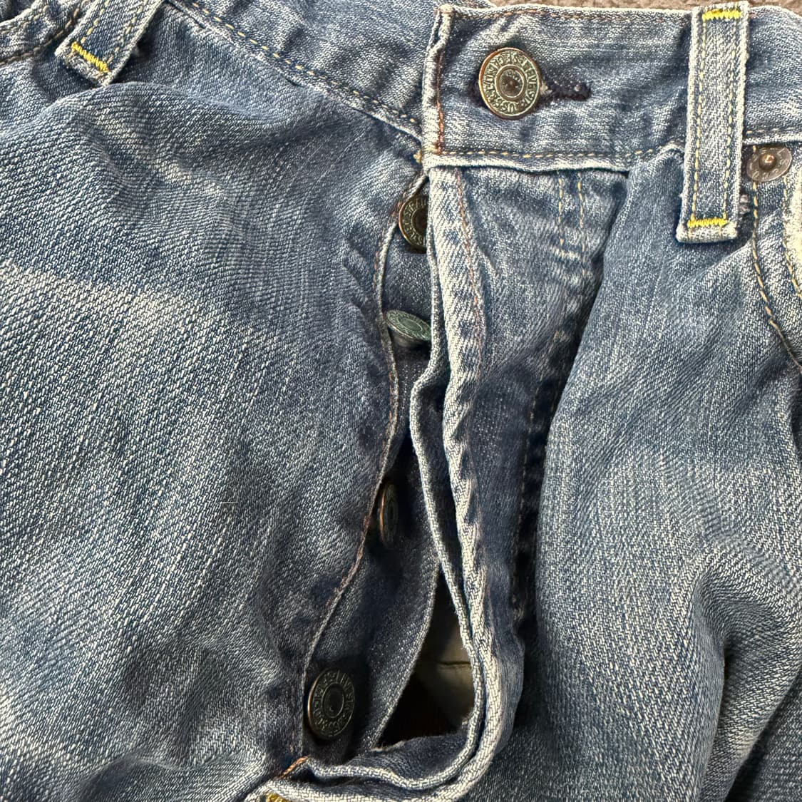 [ 정품/34X30 ] 리바이스 501 데님 청바지 상품이미지6