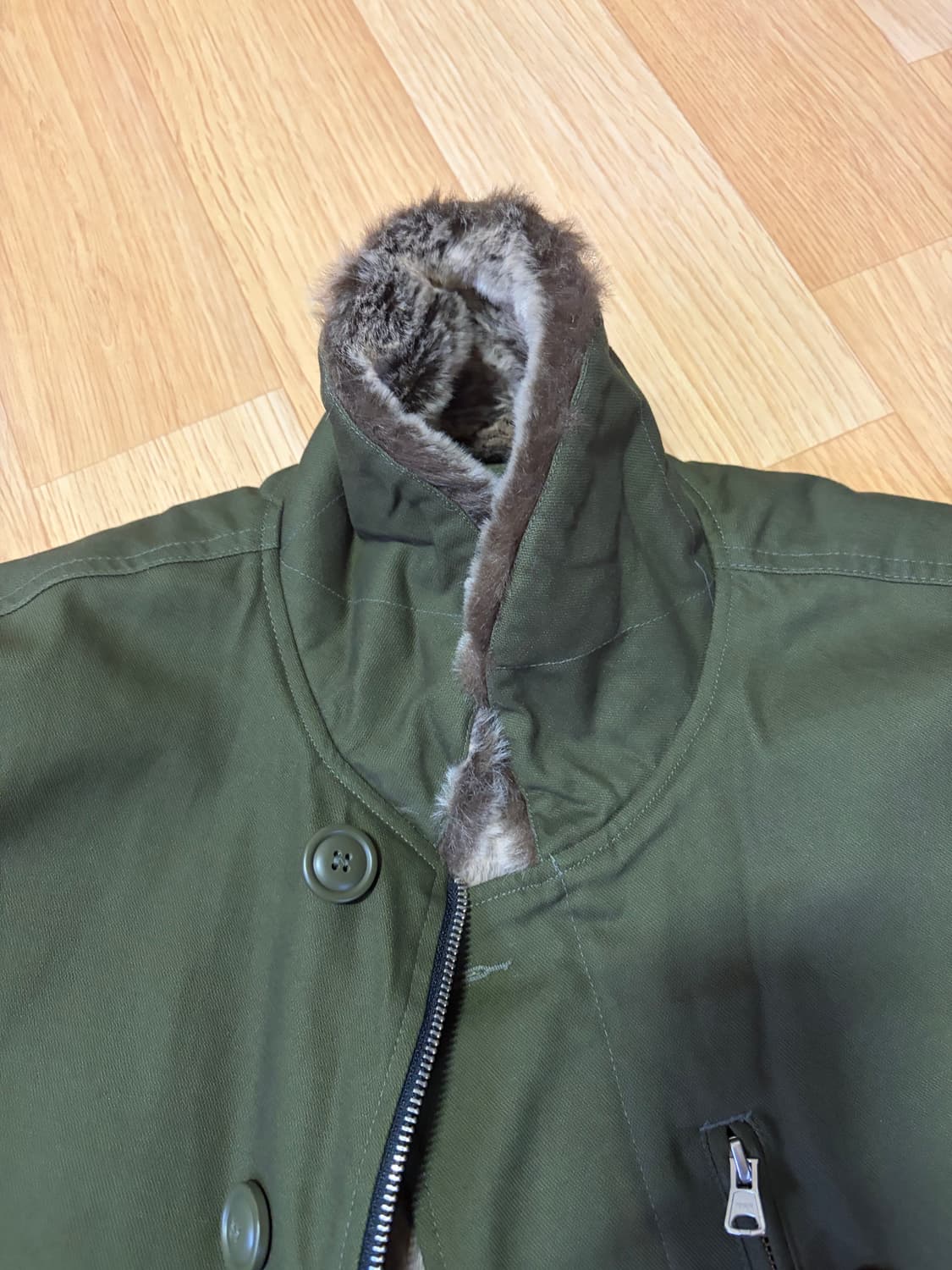 프리즘웍스 EDGAR N-1 덱 자켓 올리브 상품이미지2