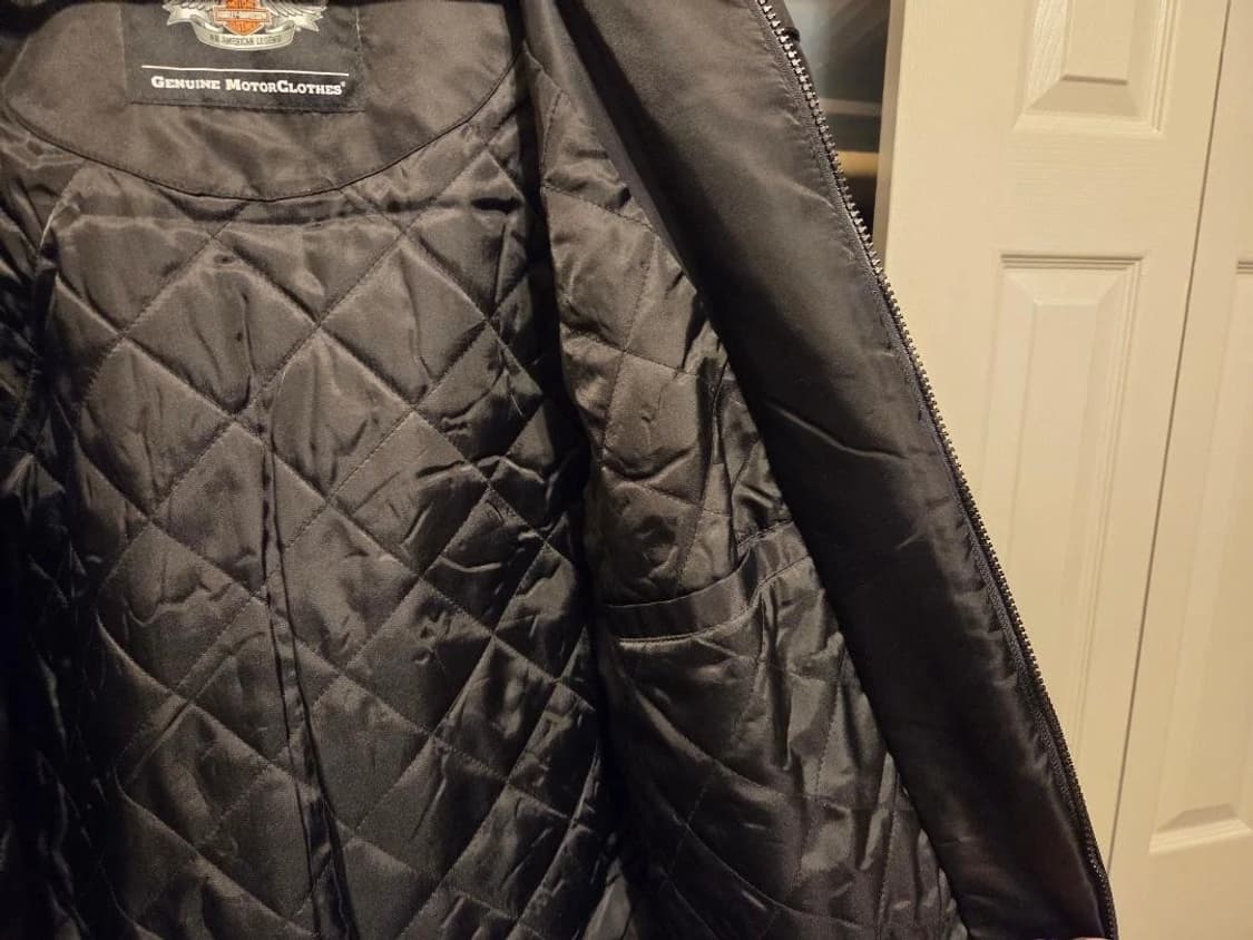 할리데이비슨 110주년 기념 나일론 봄버 자켓 상품이미지5