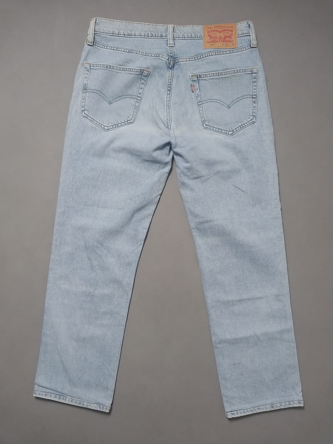 [32] 리바이스 511 연청 레이온혼방 슬림진 청바지 상품이미지7