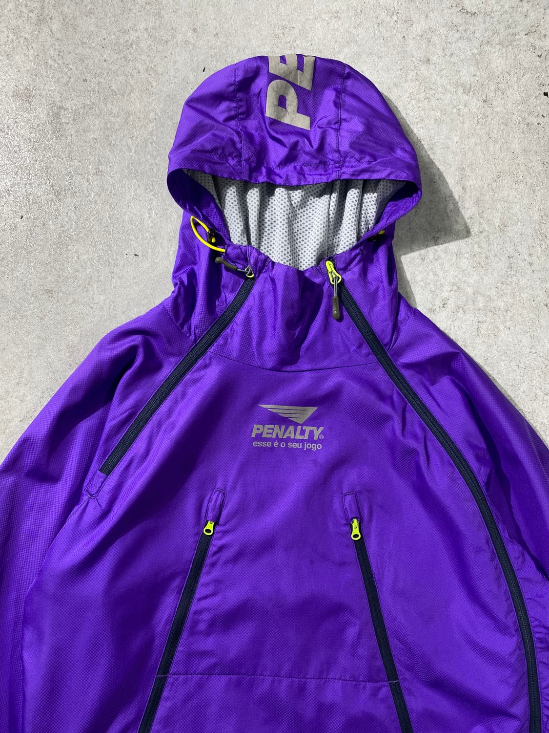 [L] PENALTY 패널티 아웃도어 언발란스 집업 후드 윈드자켓 상품이미지2