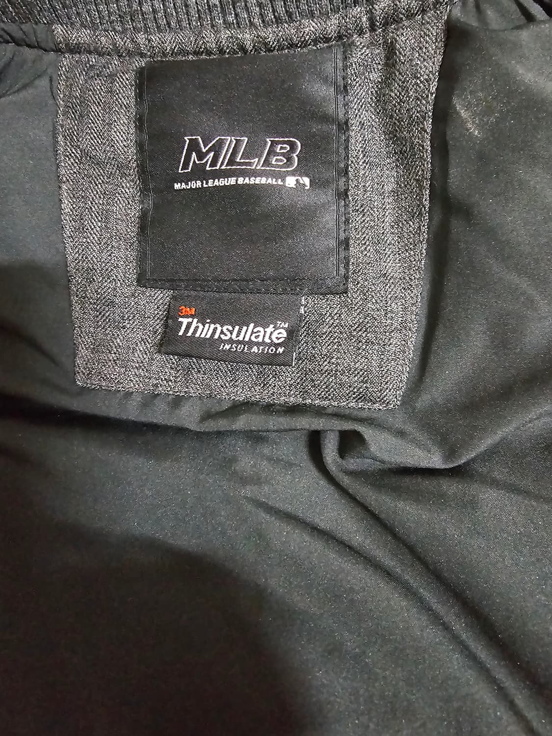 MLB 뉴욕양키즈 그레이 패딩조끼  85 상태좋음 상품이미지6