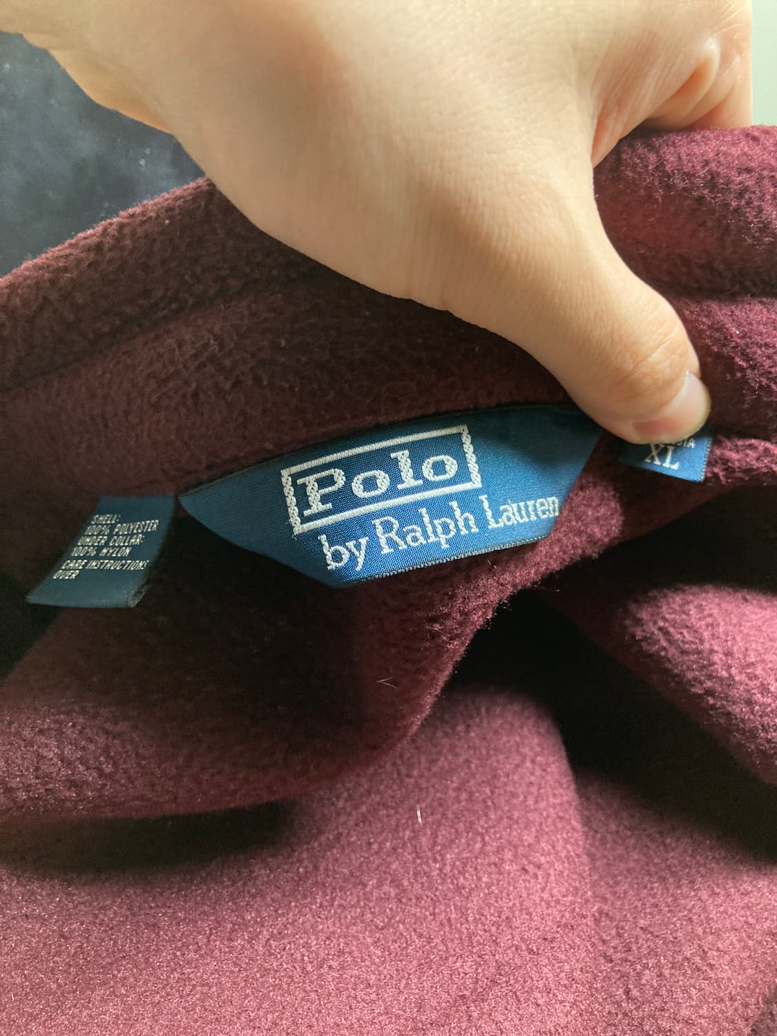 90‘s폴라텍 폴로 후리스 자켓판매합니다 상품이미지4