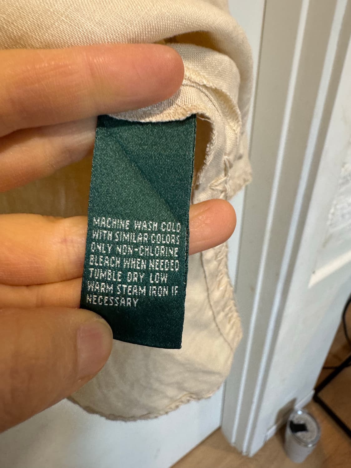 로렌랄프로렌 린넨 자수 블라우스 상품이미지4