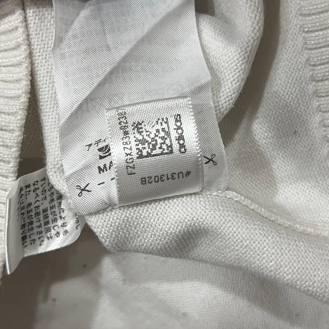 일본빈티지 아디다스 골프 니트 L 화이트 상품이미지8