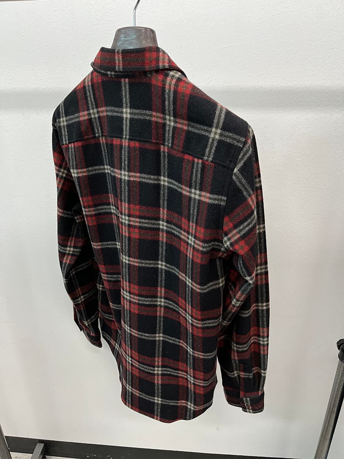 95-100) 아페세 플란넬 체크셔츠  상품이미지5