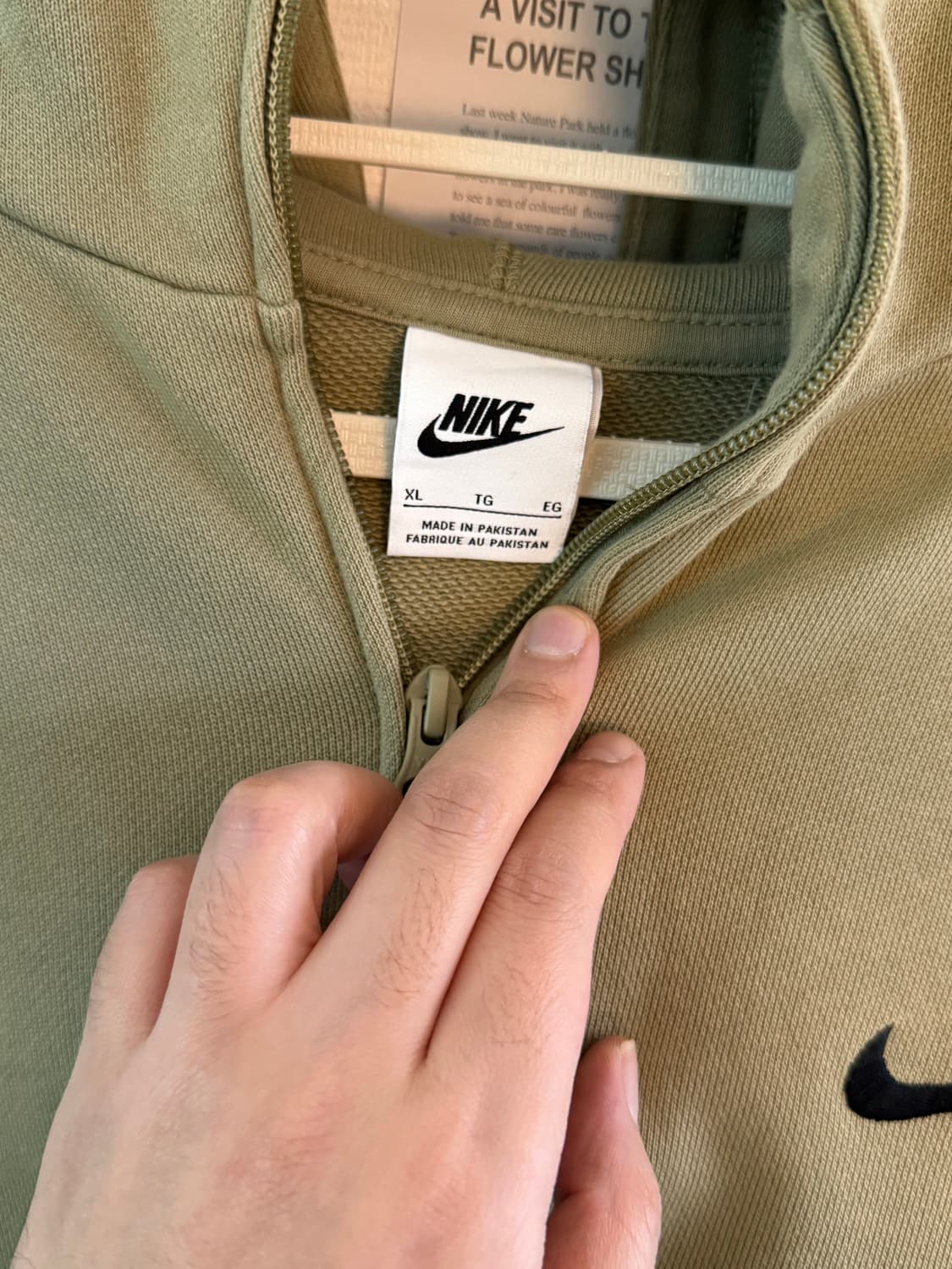 나이키 반집업 후드티 상품이미지2