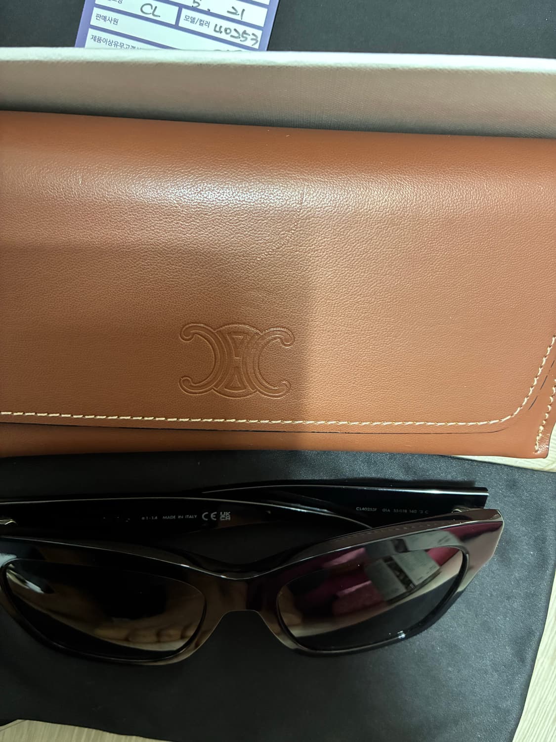 셀린느 트리옹프 09 선글라스 상품이미지5