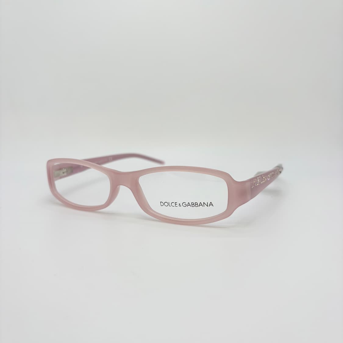 DOLCE&GABBANA 돌체앤가바나 핑크 큐빅 뿔테 상품이미지1