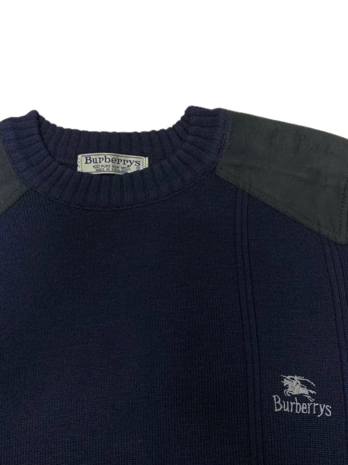 90s 버버리 코만도 니트 100 상품이미지3