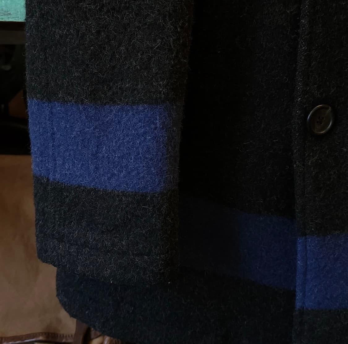 90s 폴로 랄프로렌 헤비울 피코트 Made in USA 상품이미지5