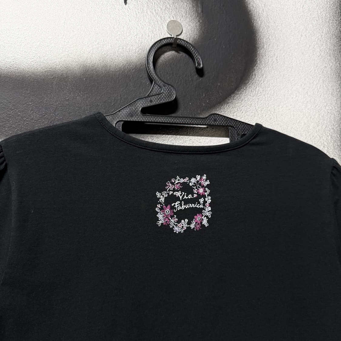 VTG 빈티지 비즈 큐빅 디테일 프린팅 반팔 티셔츠 상품이미지4