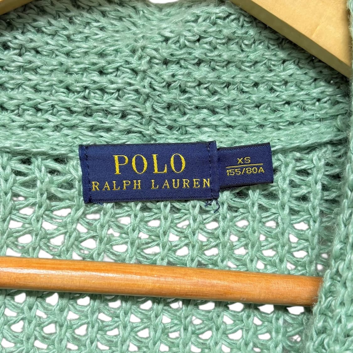 3772 폴로 랄프로렌 뜨개 크로셰 니트가디건 상품이미지3