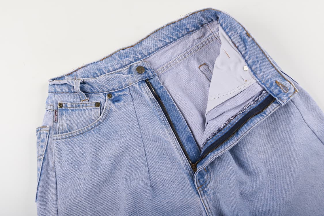 [28인치] 칼하트 리메이크 원턱 와이드 데님팬츠 상품이미지6