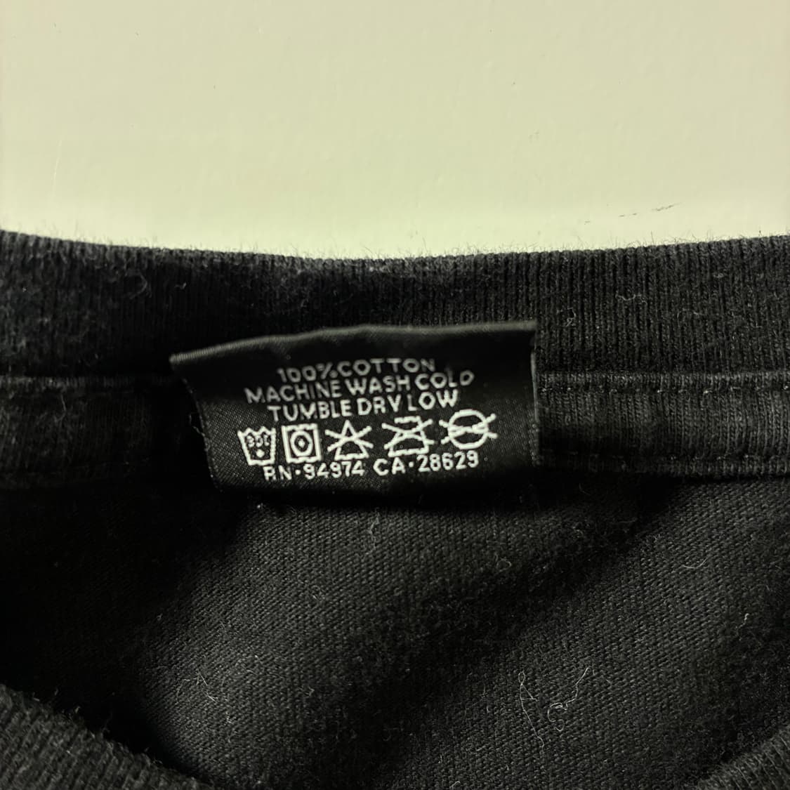 Stussy  스투시 베이직 스탁 블랙 반팔 티셔츠  상품이미지7