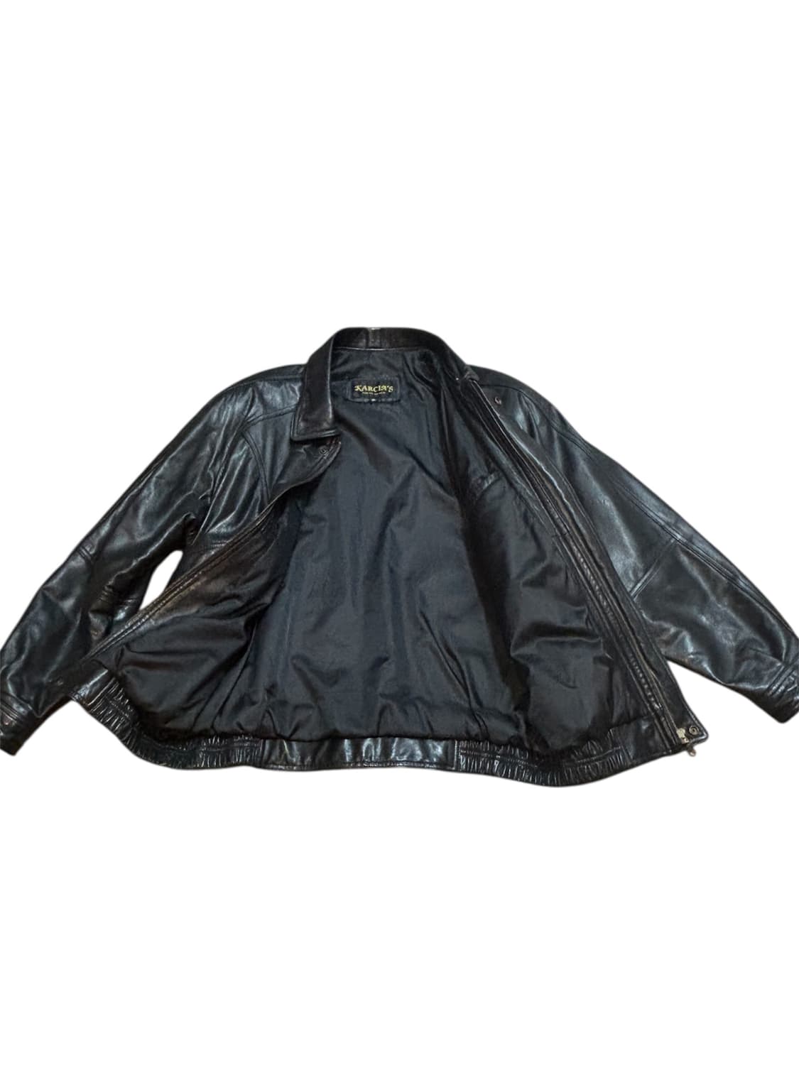 빈티지 가죽 자켓 상품이미지3