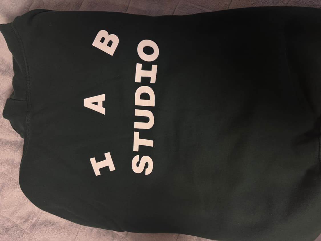 아이앱 딥그린 후드티 L 상품이미지3