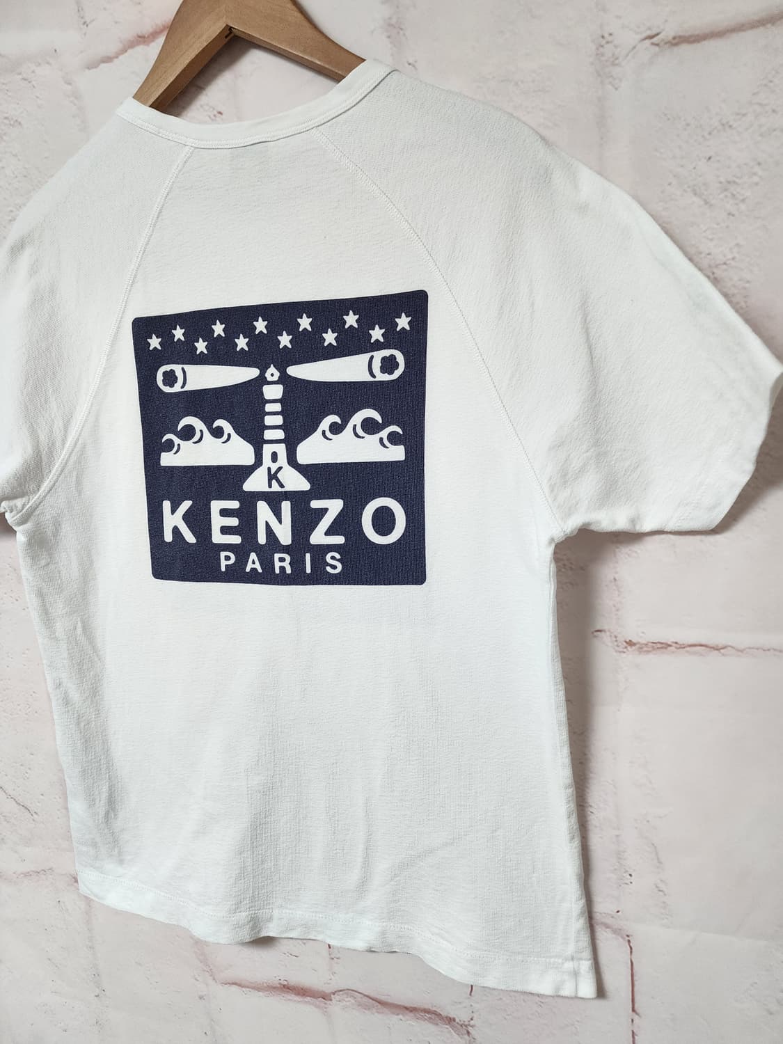 겐조 화이트 반팔 티셔츠 상품이미지4