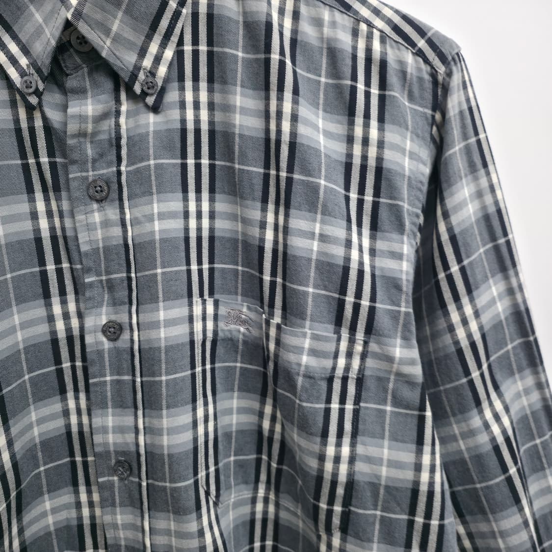 [M] 버버리 체크 셔츠 상품이미지4