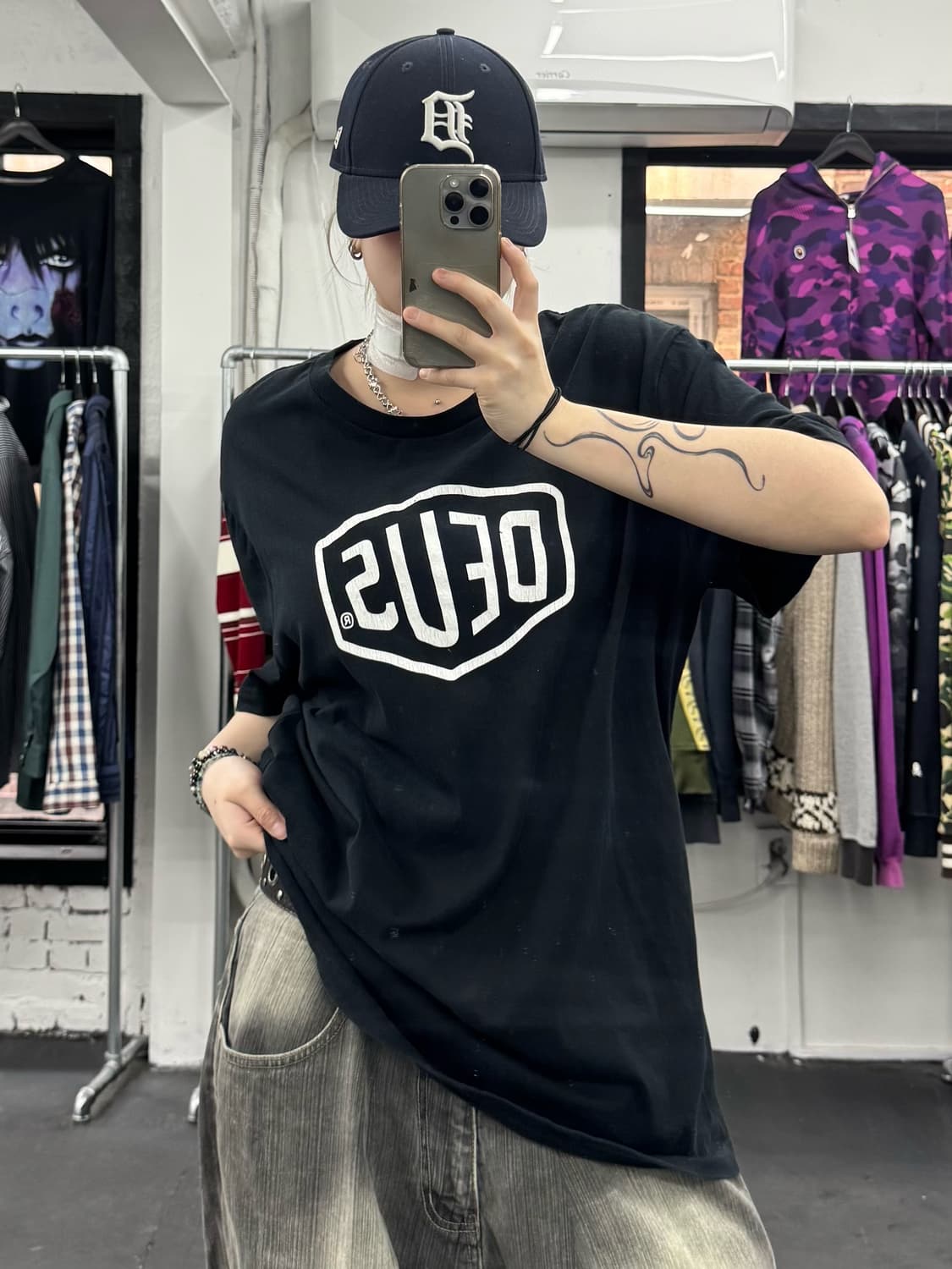 데우스 빅로고 티셔츠 상품이미지2