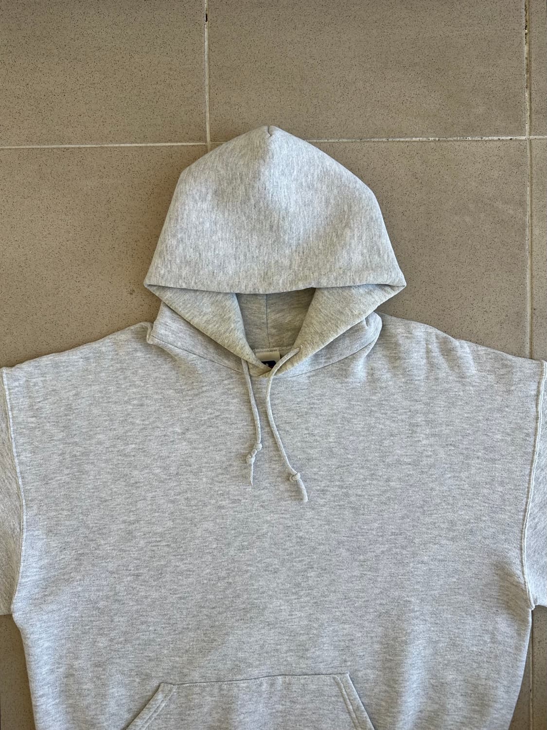 90s 빈티지 러셀 후드 밝은그레이 XL 상품이미지3