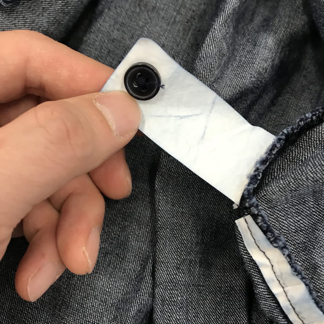 자라 리본데님 블라우스 [여성S] 상품이미지5