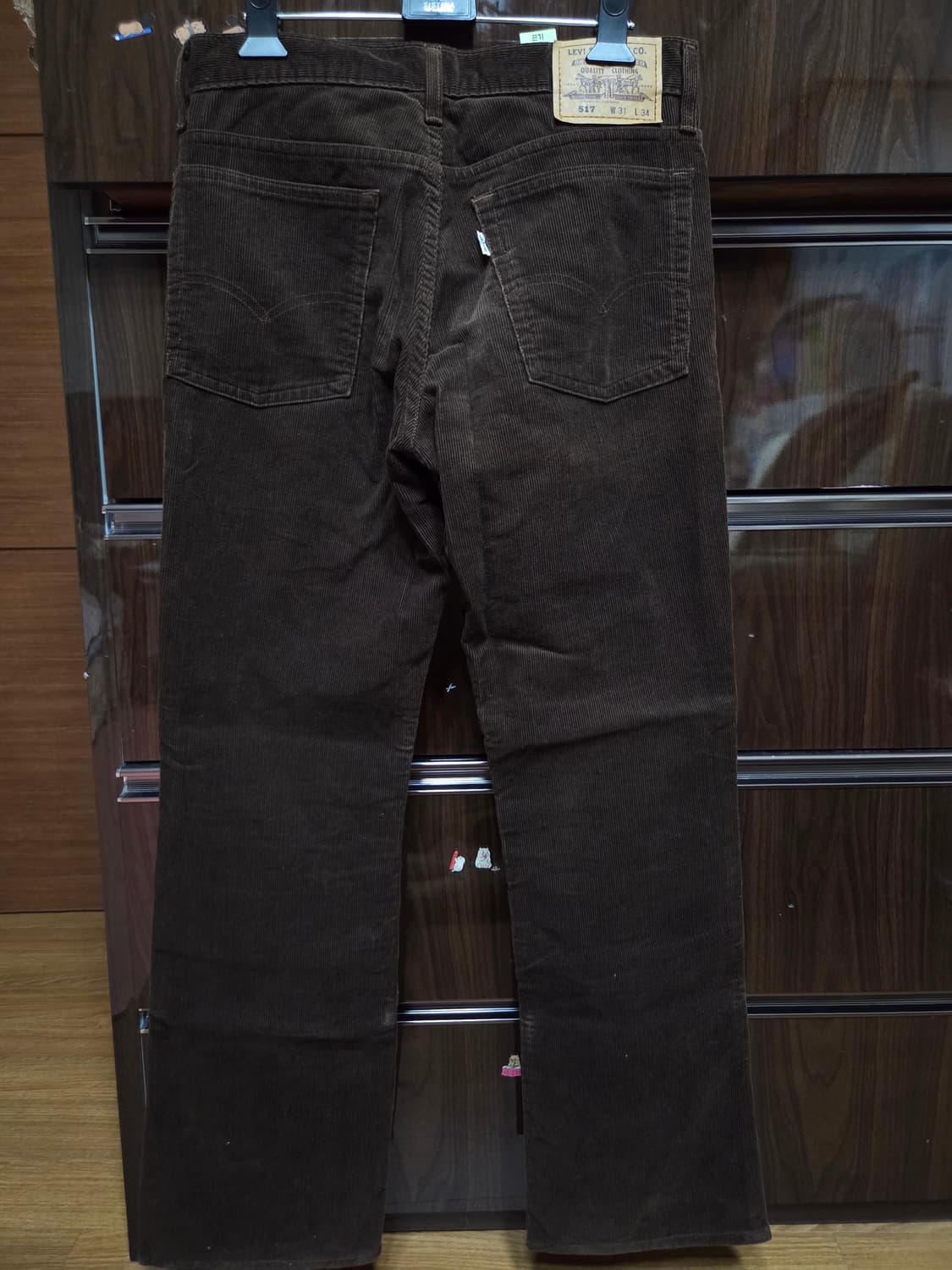 리바이스 517 코듀로이 다크 브라운 31 상품이미지2