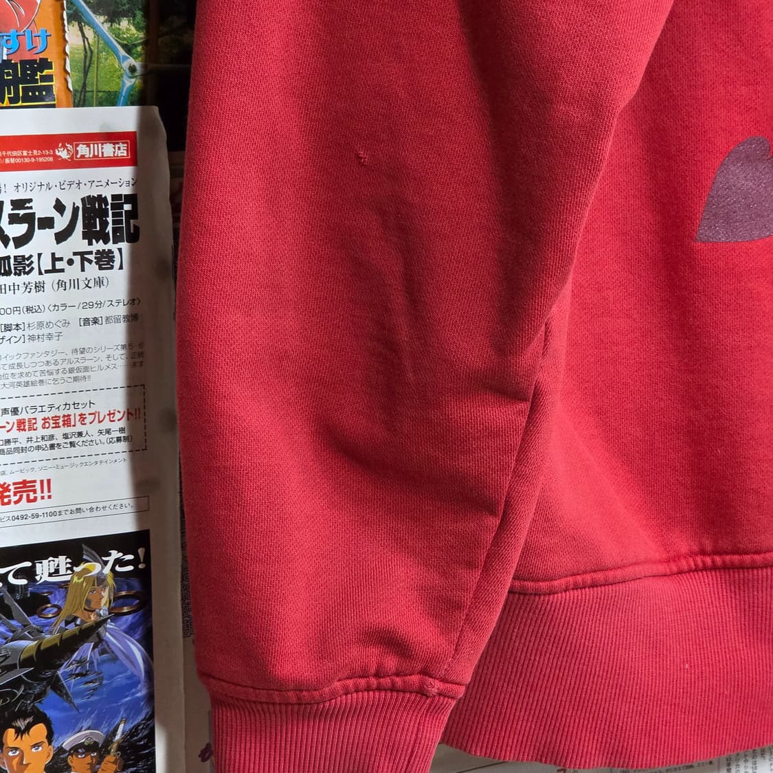 나이키 레드 스컬 프린팅 그래픽 후드티 상품이미지8