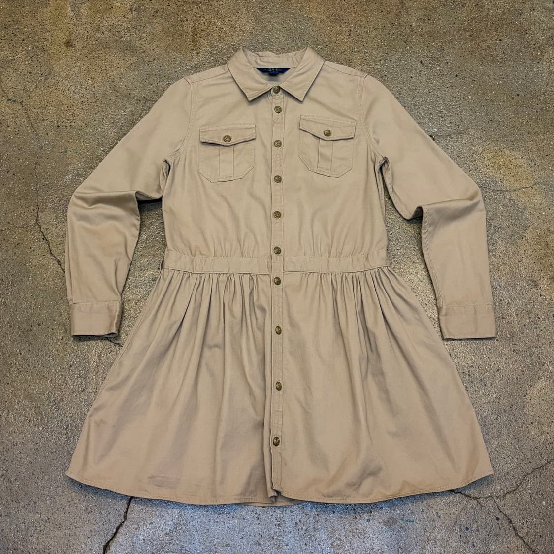 미국 빈티지 폴로랄프로렌 코츤 셔츠 원피스 상품이미지1