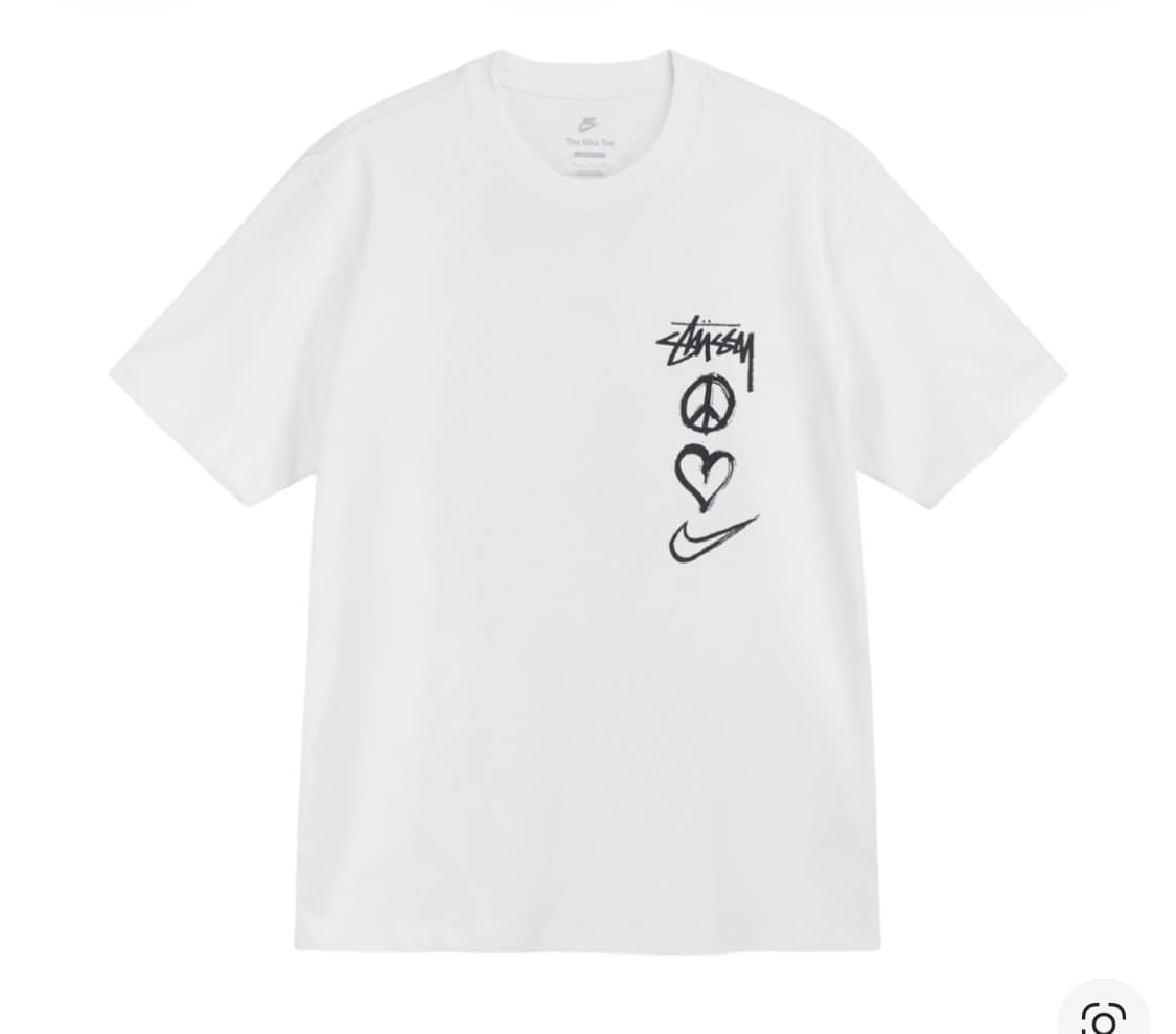 나이키x스투시 NGR RA 티셔츠 화이트 상품이미지2