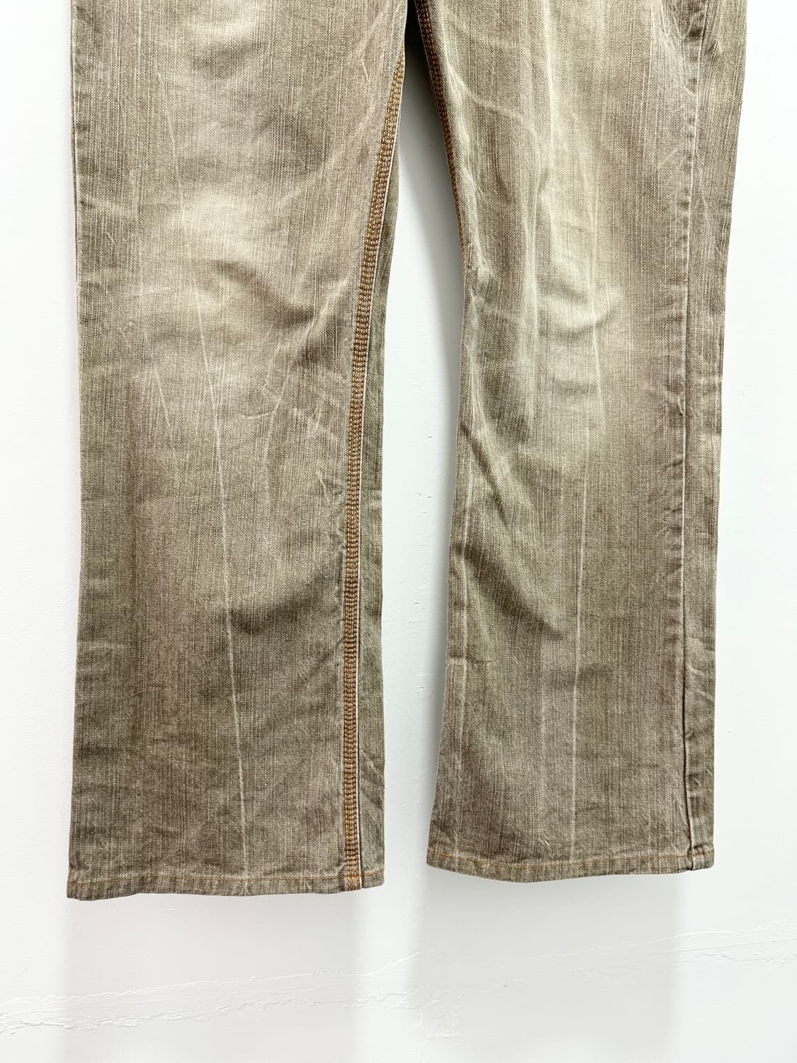 EDWIN flare back strap denim pants 상품이미지10